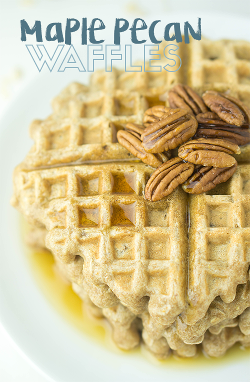 Maple Pecan Waffles